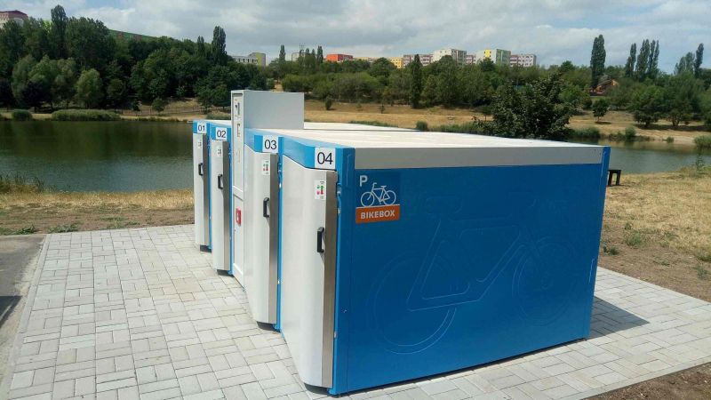 Bike Box - Most, vodní nádrž Benedikt