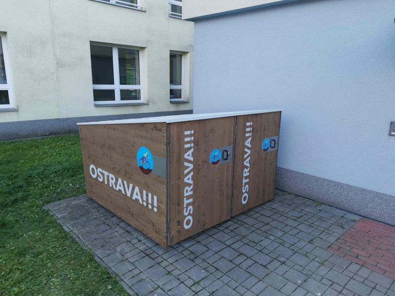 Bike Box - Ostrava, školská zařízení