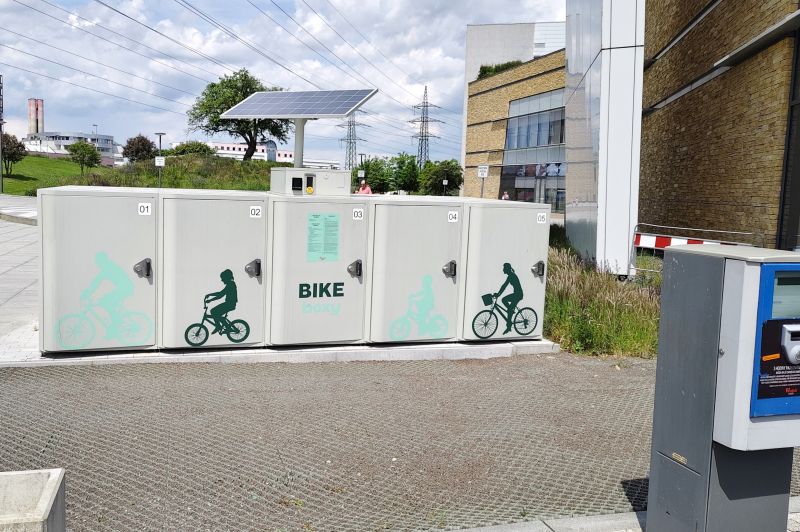 Bike Box - Praha, u nákupního centra Westfield Chodov