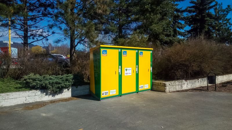 Bike Box - Žilina (SK), U městského bazénu